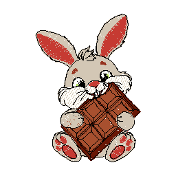 Hare med sjokolade.bmp