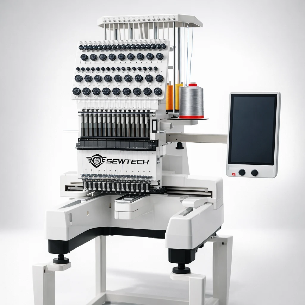 Sewtech SC-1501-nålers Industriell Broderimaskin