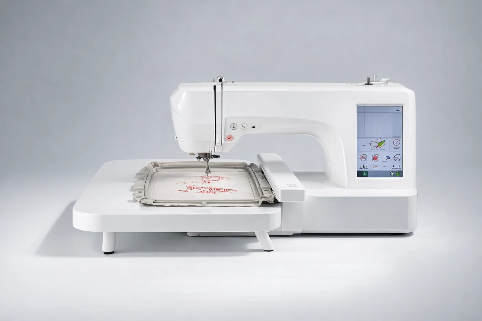 Kreatek DS-ES6 Sy & Broderimaskin med fargeskjerm